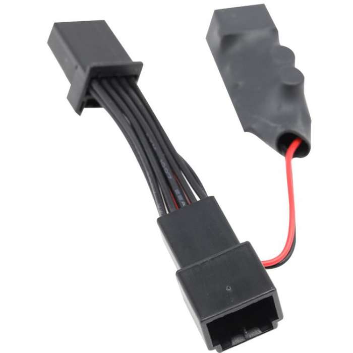 Dash Cam Rearview Mirror USB Power Adapter Cable for Nissan / Subaru / Infiniti (Black)