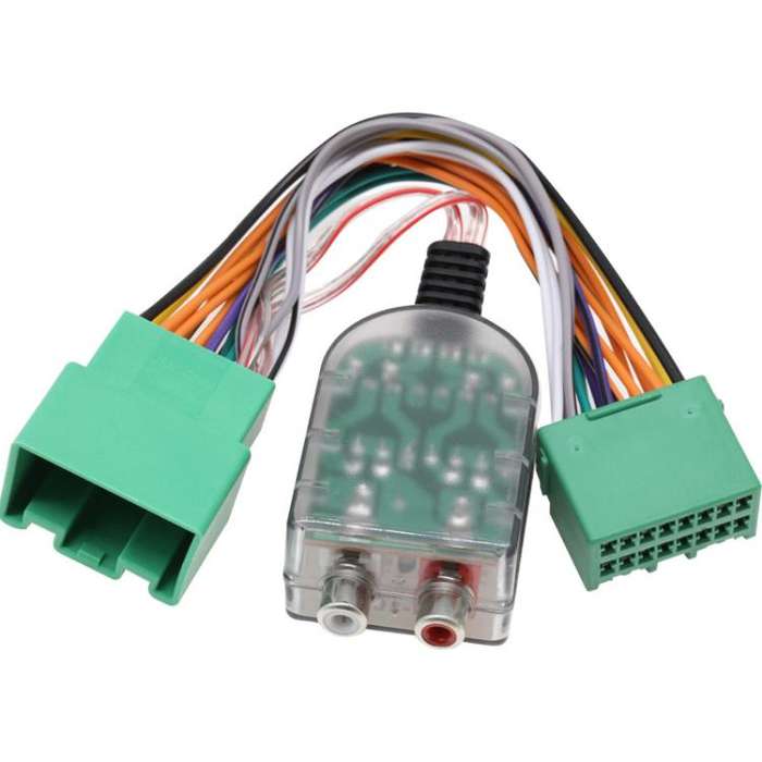 Subwoofer Harness & Amplifier Adapter High to Low Converter Wiring Harness for Buick / GM / GMC /...