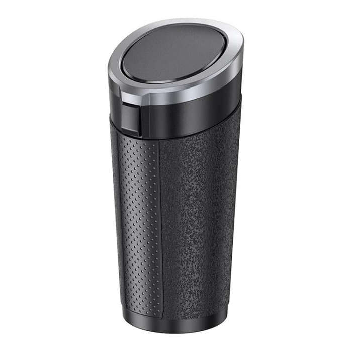 SHUNWEI SD-1612 Car Trash Can Portable Soft Cup-Shaped Waste Bin for Vehicles (Silver)