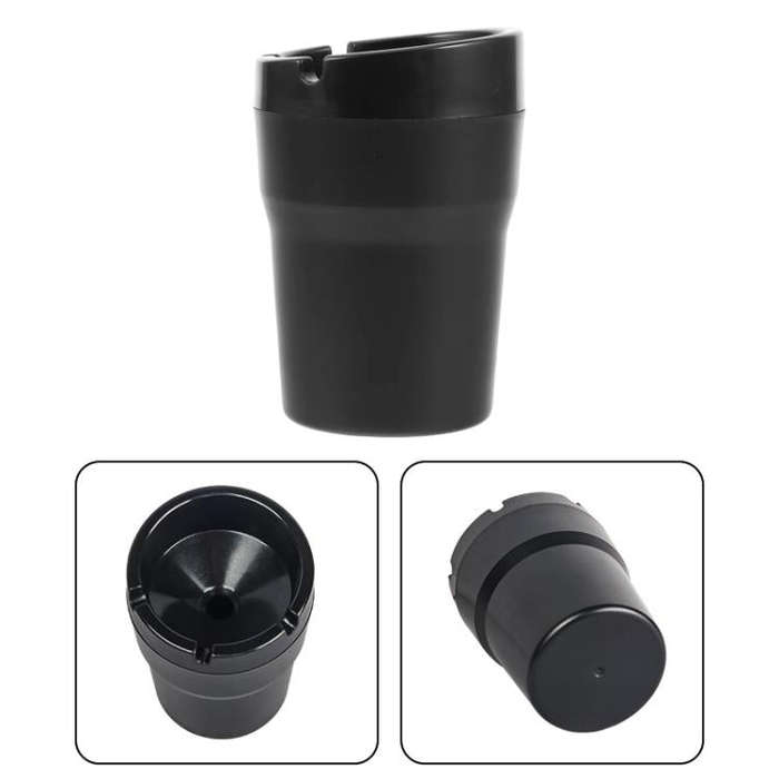SHUNWEI SD-1209 Car Cigarette Ashtray Car Cup Holder (Black)