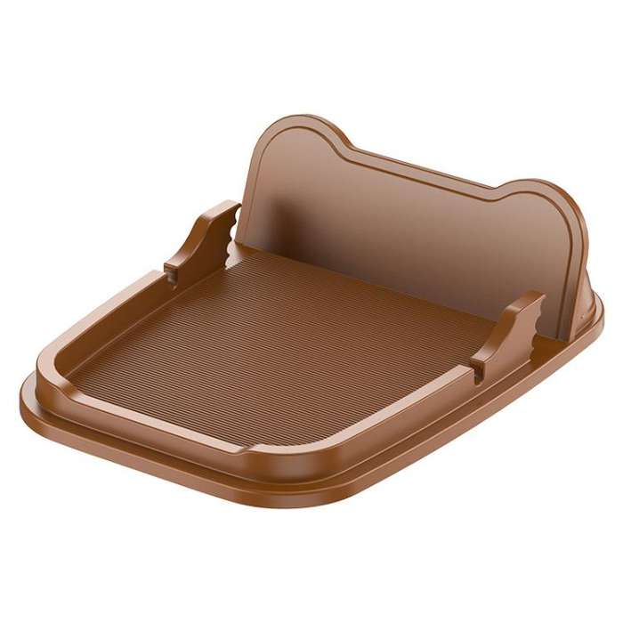 SHUNWEI SD-1133 Car Dashboard Anti-Slip Storage Pad Phone Holder (Brown)