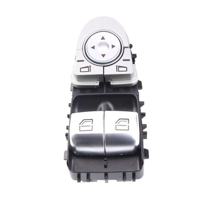 Power Window Switch Assembly for Mercedes-Benz V-Class W447 (Black Silver)