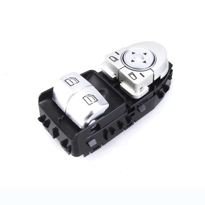 Power Window Switch Assembly for Mercedes-Benz V-Class W447 (Black Silver)
