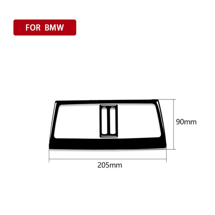 Car Rear Seat Air Vent Type A Decorative Sticker for BMW E70 X5 / E71 X6 2009-2013, Left and Righ...