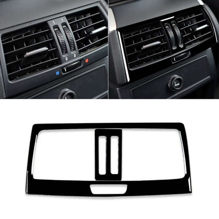 Car Rear Seat Air Vent Type B Decorative Sticker for BMW E70 X5 / E71 X6 2009-2013, Left and Righ...