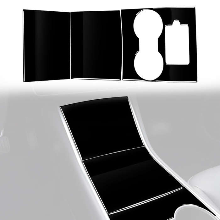 For Tesla Model 3 498 Car Central Control Panel Decorative Sticker, Left and Right Drive Universa...