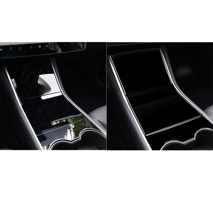 For Tesla Model 3 498 Car Central Control Panel Decorative Sticker, Left and Right Drive Universa...