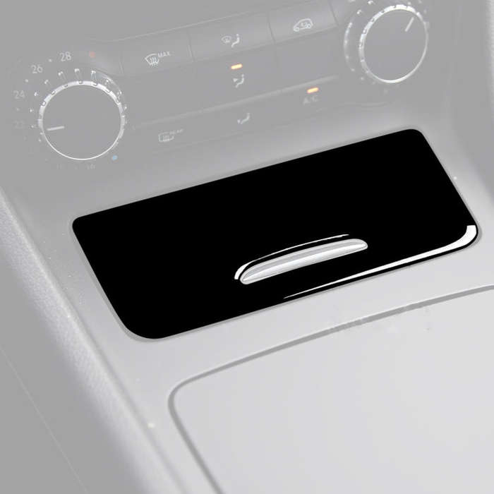 Car Central Cigarette Lighter Cover Decorative Sticker For Mercedes-Benz A-class 2013-2018 / CLA ...