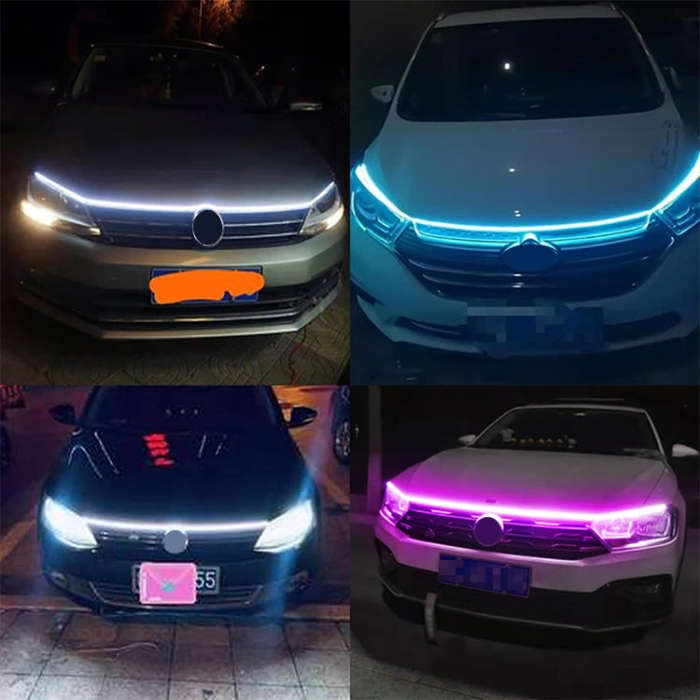1.5m Car Daytime Running Super Bright Decorative LED Atmosphere Light (Blue Light)