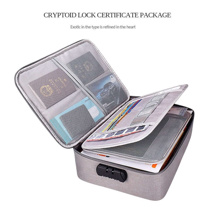 ZJ02 Waterproof Polyester Multi-layer Document Storage Bag Laptop Bag  for All Sizes of Laptops, ...