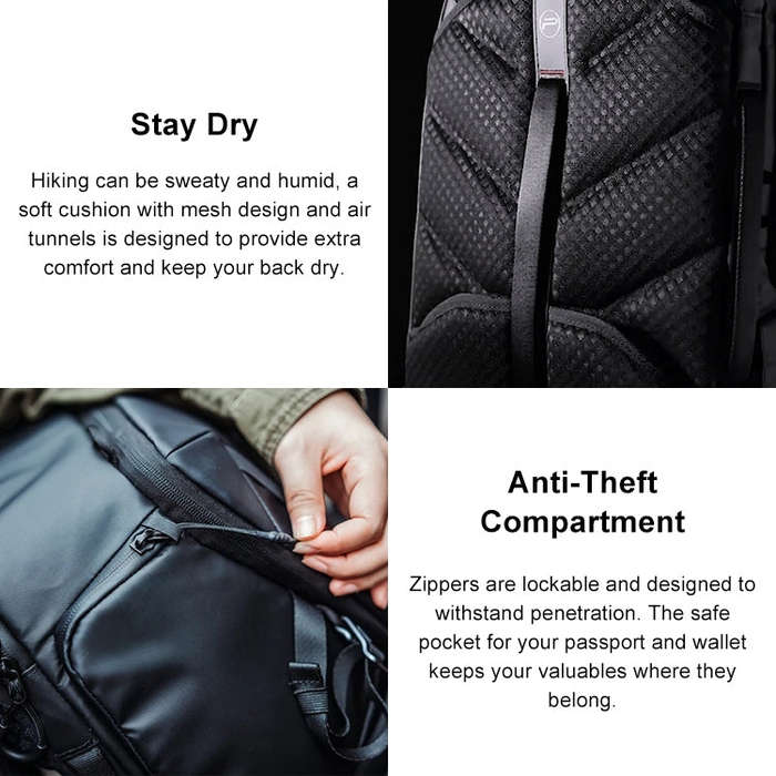 PGYTECH P-CB-020 2 in 1 Waterproof  Shockproof Outdoor Dual Shoulders Backpack + Single Shoulder ...