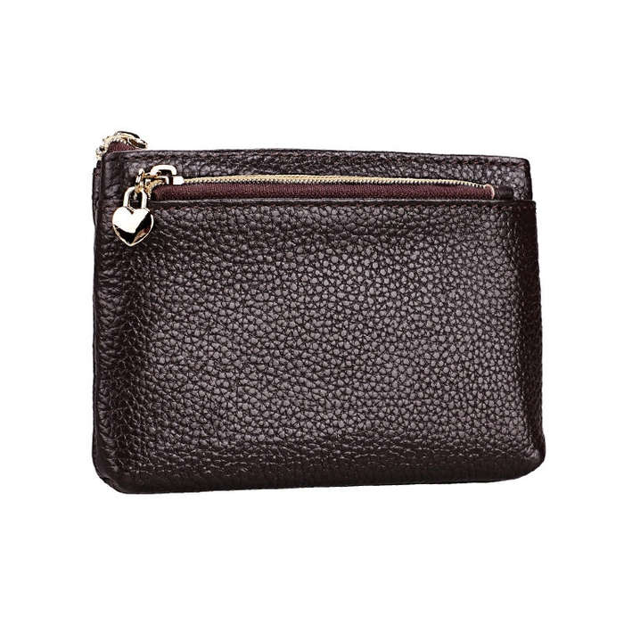 2013 Multifunctional Litchi Texture Women Large Capacity Hand Wallet with Card Slots(Coffee)