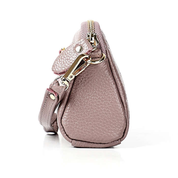 2025 Multifunctional Litchi Texture Women Large Capacity Hand Wallet Shell bag with Card Slots(Pa...
