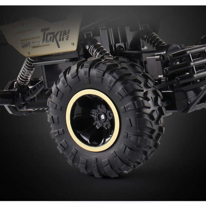 HD6026 1:12 Large Alloy Climbing Car Mountain Cross-country Four-wheel Drive Remote Control Car T...