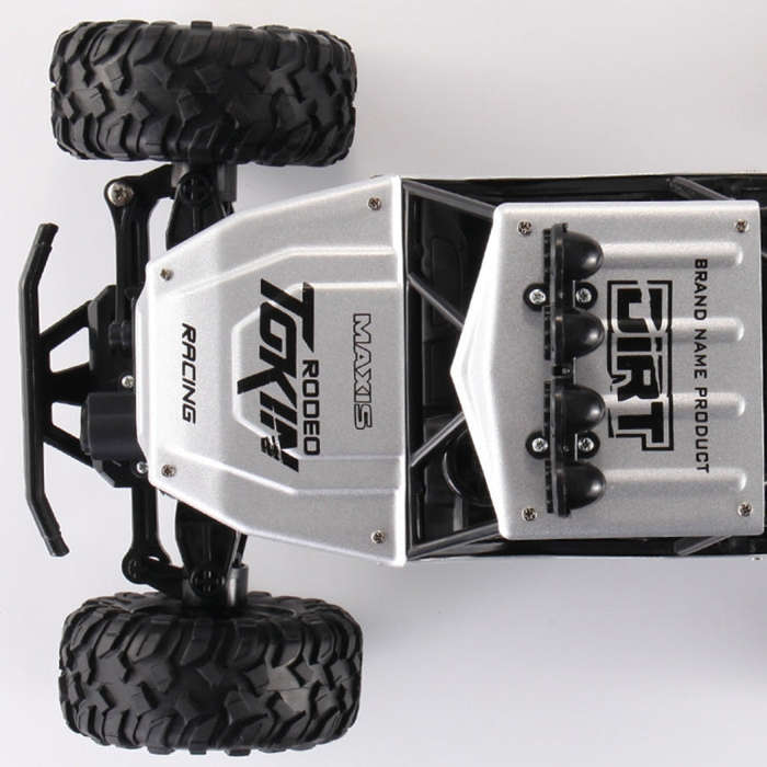 HD6026 1:12 Large Alloy Climbing Car Mountain Cross-country Four-wheel Drive Remote Control Car T...