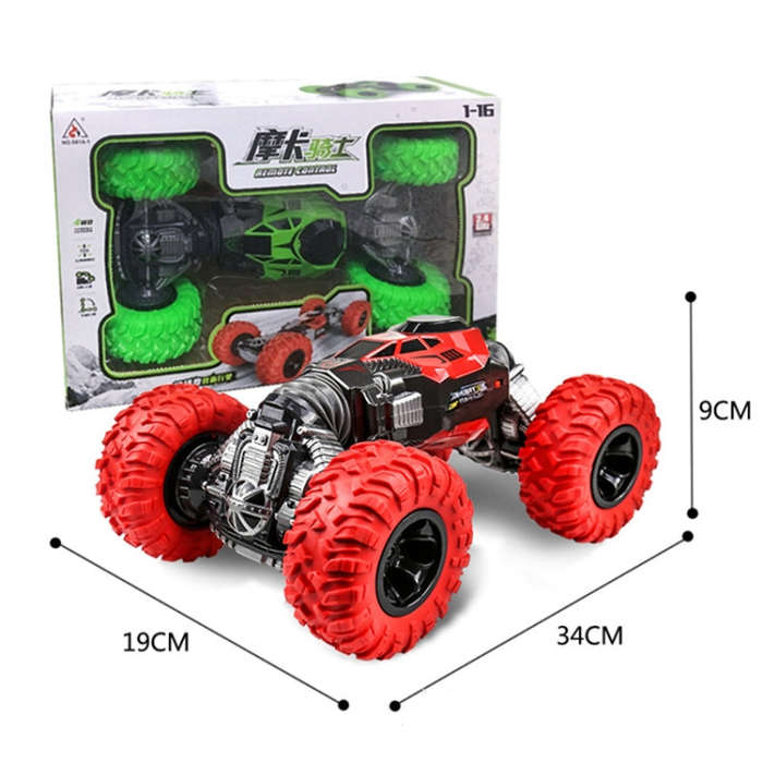 675E 1:16 2.4GHz Double-sided Twisted Off-road Four-wheel Drive Climbing Remote Control Children ...