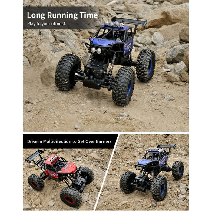 JJR/C Q112 1:14 4WD Remote Control Alloy Climbing Car (Blue)