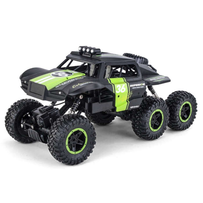 JJR/C Q101 1:10 2.4G 6 Drive Remote Control Car Off-Road Vehicles(Green)