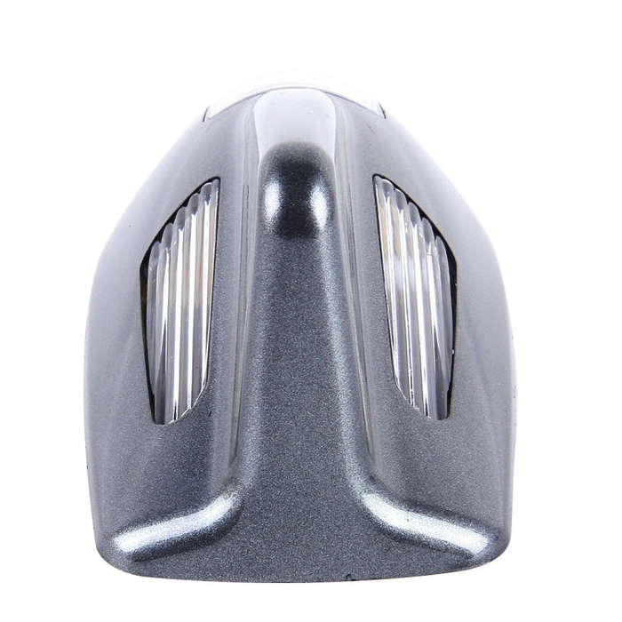 Solar Colorful Light Anti Collision Shark Fin Car Taillight LED Flash Warning Light Caution Light...