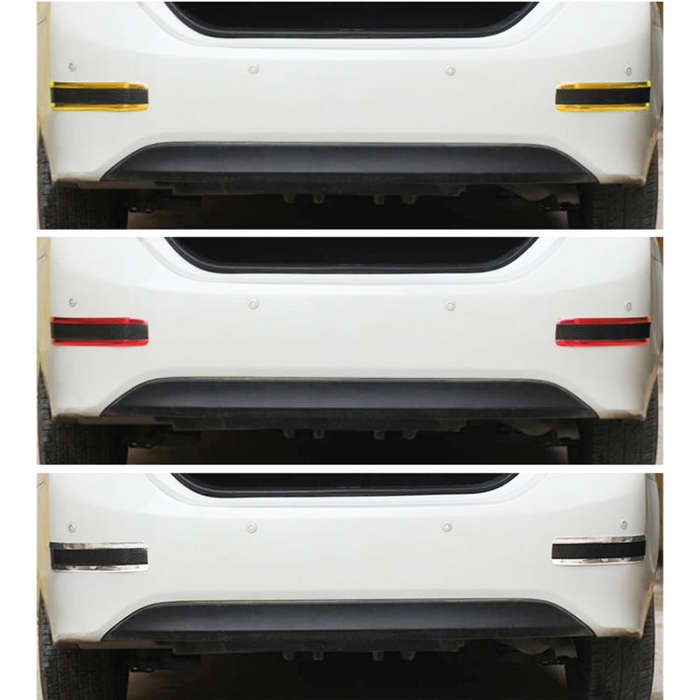 Universal Electroplate Carbon Fibre Car Door Threshold Decoration Strip Decorative Sticker, Size ...