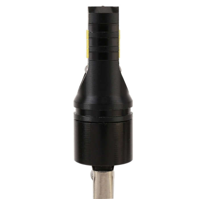 2 PCS H1 DC12V / 4.5W / 6000K / 360LM Car LED Fog Light with 6 CSP Lamp Beads, White Light (Black)