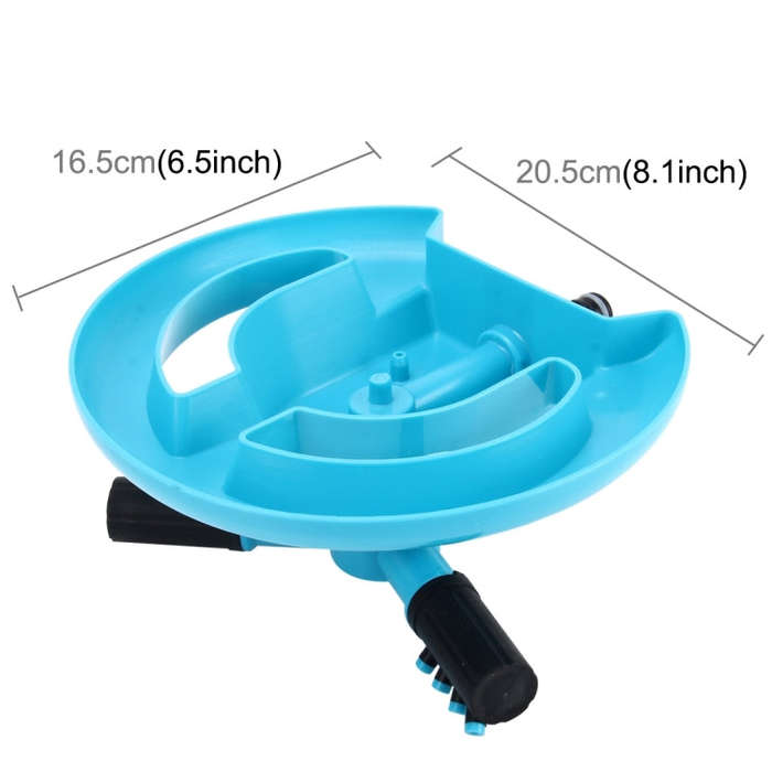 Garden Automatic Rotating Nozzle 360 Degree Rotary Automatic Sprinkler Garden Lawn Watering Nozzl...