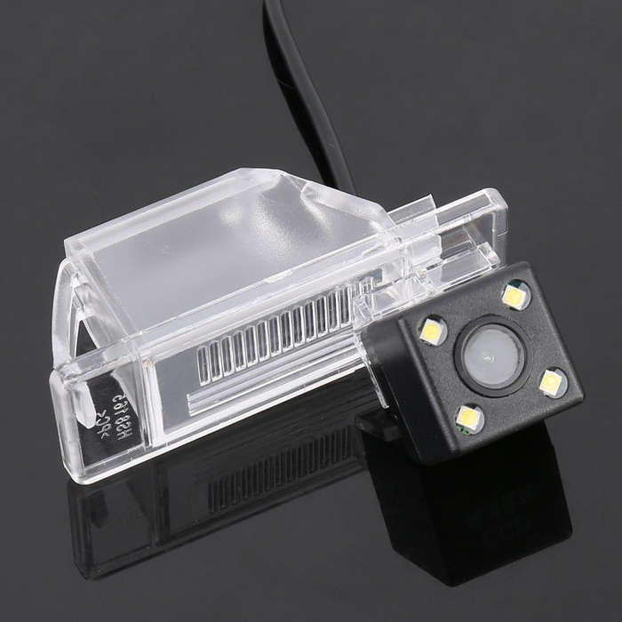 656x492 Effective Pixel HD Waterproof 4 LED Night Vision Wide Angle Car Rear View Backup Reverse ...