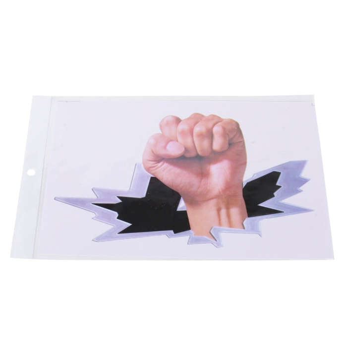 Exaggerated Effection 3D Characteristic Digital Simulation Car Paper Sticker