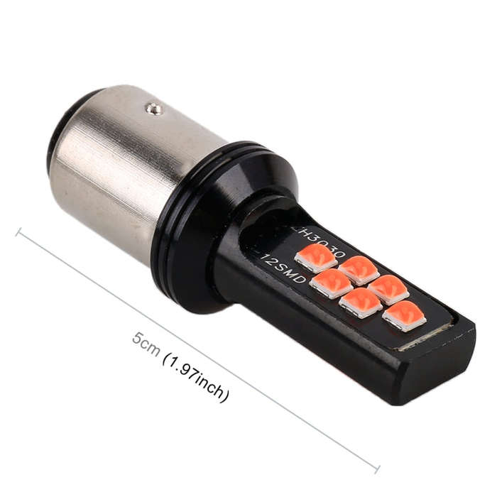 2 PCS 1157 DC9-16V / 3.5W Car Auto Brake Lights 12LEDs SMD-ZH3030 Lamps, with Constant Current(Re...