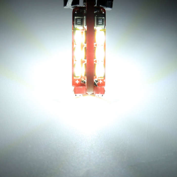 2 PCS T10 / W5W / 168 / 194 DC12V / 2.8W / 6000K / 200LM 27LEDs SMD-4014 Car Clearance Light(Whit...