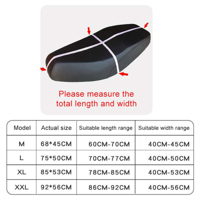 Waterproof Motorcycle Sun Protection Heat Insulation Seat Cover Prevent Bask In Seat Scooter Cush...