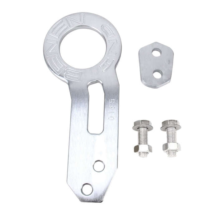 Benen Aluminum Alloy Rear Tow Towing Hook Trailer Ring for Universal Car Auto with Two Screw Hole...
