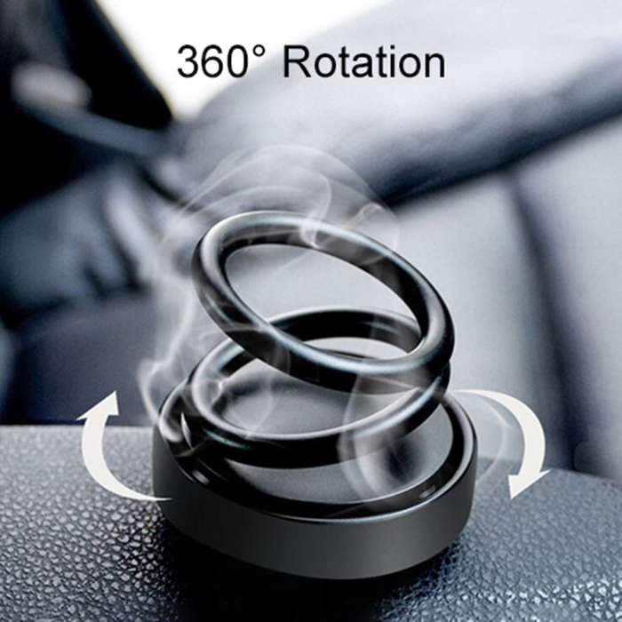 Car Spiral Aromatherapy Decoration Car Ornaments (Black)