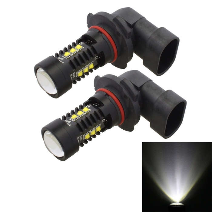 2 PCS MZ 10W 1080LM 5500K 9005 12 XB-D LED Car Front Fog Lights Car Fog Replacement Bulbs Driving...