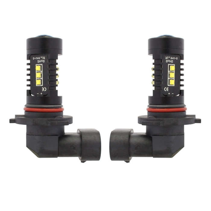 2 PCS MZ 10W 1080LM 5500K 9005 12 XB-D LED Car Front Fog Lights Car Fog Replacement Bulbs Driving...