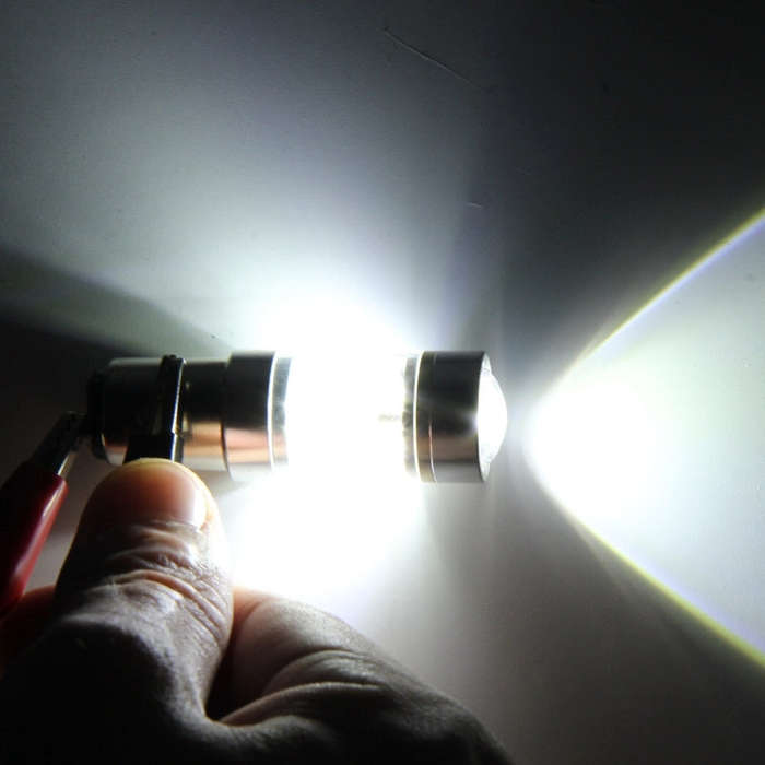 2 PCS 1156/BA15S  350LM 6000K 30W White Light 6 LED Canbus Car Reversing Light / Turn Light, DC 12V