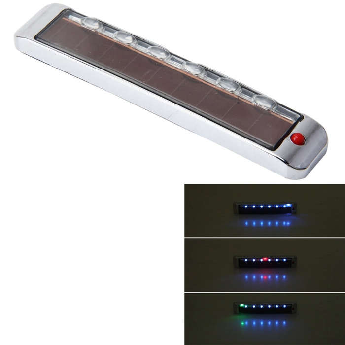 Solar Energy Remove Static Electricity Anti-collision Lights Solar Flash LED Anti-collision Decor...
