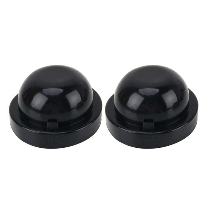 2 PCS K105 Universal Car LED Headlight HID Xenon Lamp Silicone Dust Cover Seal Caps Car Dust Cove...