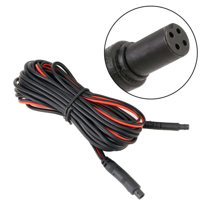 10m Universal Car 4P Reversing Camera Extension Cord Rearview Mirror Vehicle Traveling Data Recor...