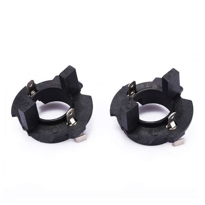 1 Pair H7 Xenon HID Headlight Bulb Base Retainer Holder Adapter for Volkswagen/Jetta/Golf 5/Tigua...