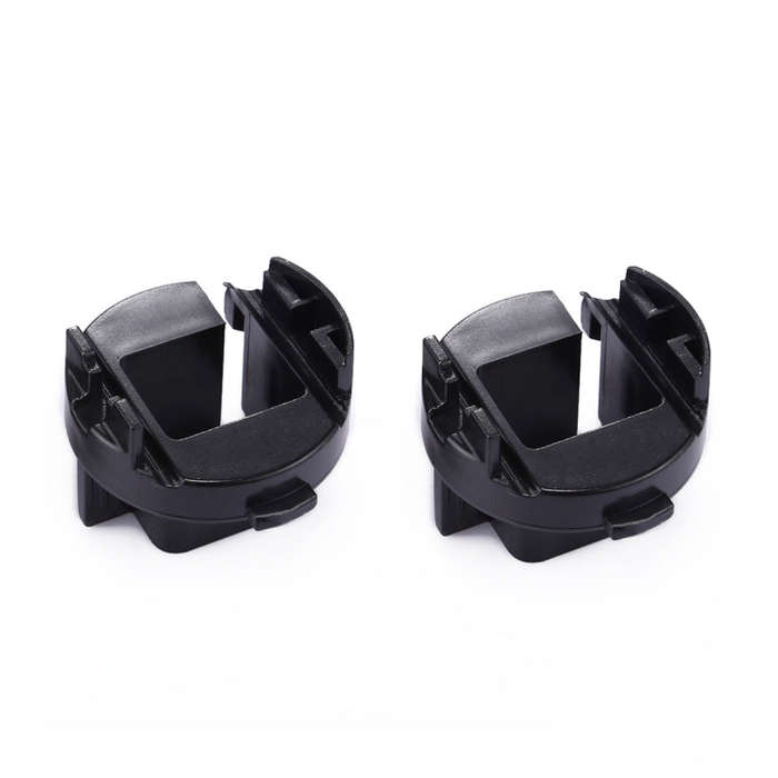 1 Pair H7 Xenon HID Headlight Bulb Base Retainer Holder Adapter for Phase One / Modern Lang dynam...