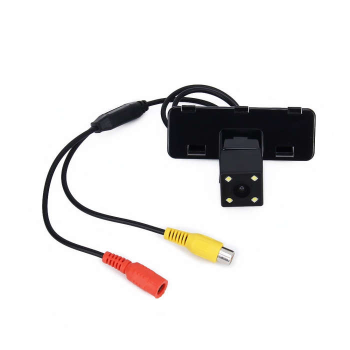 656×492 Effective Pixel  NTSC 60HZ CMOS II Waterproof Car Rear View Backup Camera With 4 LED Lam...