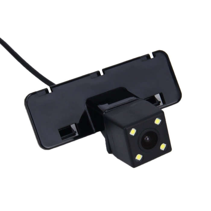 656×492 Effective Pixel  NTSC 60HZ CMOS II Waterproof Car Rear View Backup Camera With 4 LED Lam...