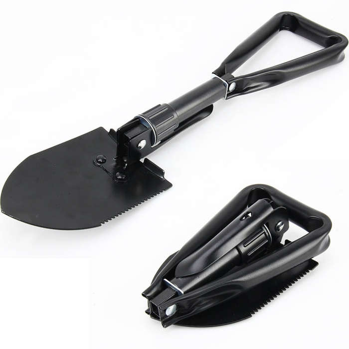 Car Multi-function Emergency Vehicle Metal Steel Ice Snow Mud Sand Shovel Folding Shovel Car High...