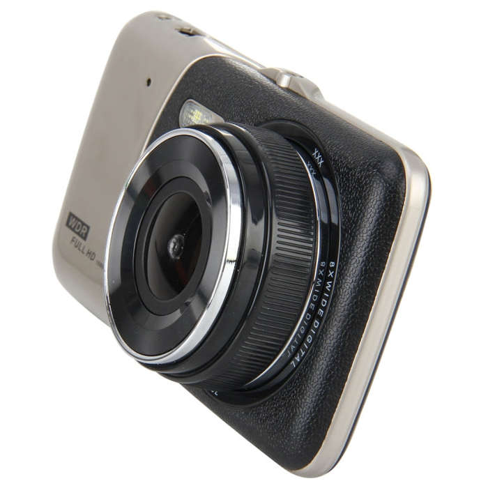 4 inch HD Video Recording HD Display Car Recorder with Separate F2.0 Camera, 12MP 170 Degrees Wid...