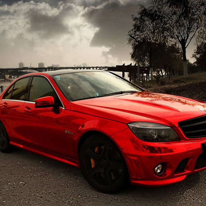1.52m × 0.5m Electroplating Car Auto Body Decals Sticker Self-Adhesive Side Truck Vinyl Graphics...
