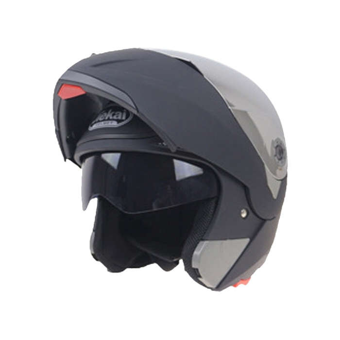 JIEKAI 105 Full Face Helmet Electromobile Motorcycle Double Lens Protective Helmet, Size: M (Matt...