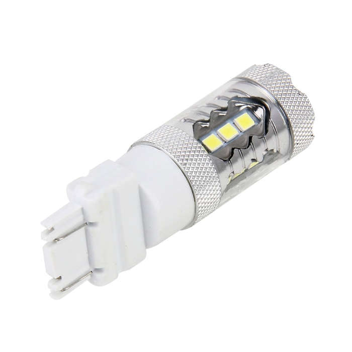 2 PCS T20 / 7440 5W 250LM 6000K Car Auto Turn Light Reversing Lights 16LEDs SMD-2835 Lamps, DC 12...