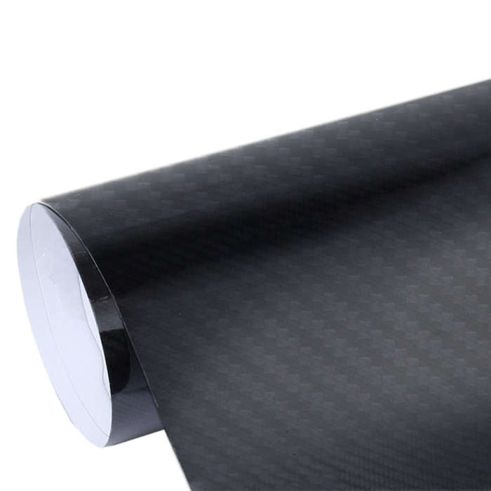 5D High Gloss Carbon Fiber Car Vinyl Wrap Sticker Decal Film Sheet Air Release, Size: 152cm x 50c...