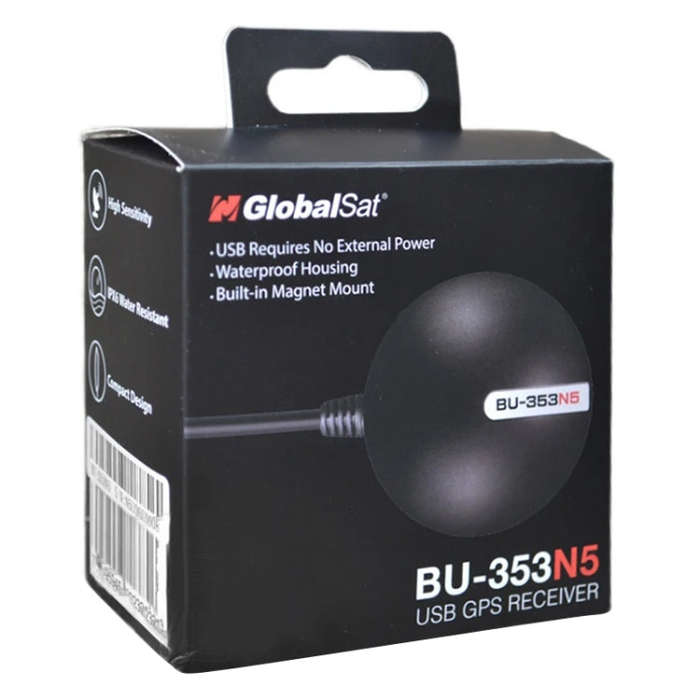 BU-353N5 USB Interface G Mouse GPS Receiver SiRF Star IV Module(Black)